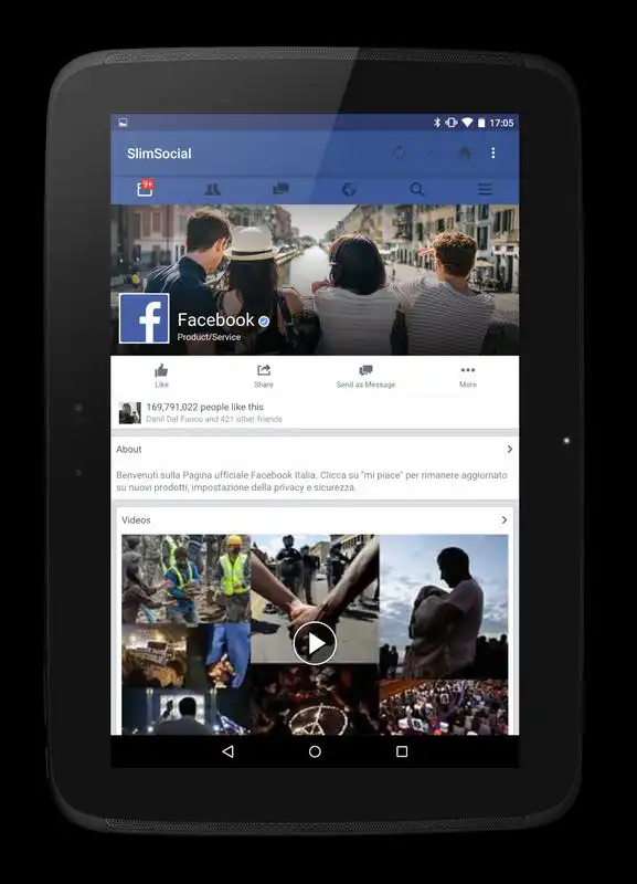 Play SlimSocial for Facebook