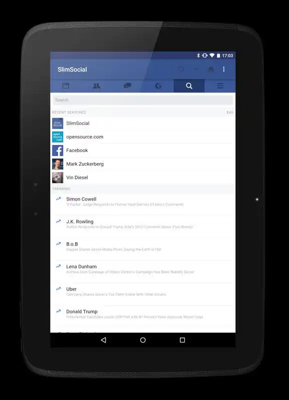 Play SlimSocial for Facebook