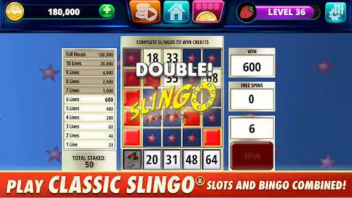 Play Slingo Arcade - Bingo  Slots as an online game Slingo Arcade - Bingo  Slots with UptoPlay