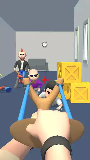 Play Sling Shoot 3D  and enjoy Sling Shoot 3D with UptoPlay