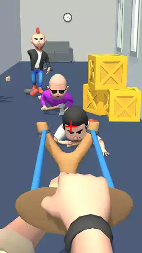 Play Sling Shoot 3D as an online game Sling Shoot 3D with UptoPlay