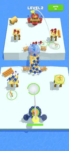 Play Slingshot Army 3D: Castle Defense as an online game Slingshot Army 3D: Castle Defense with UptoPlay