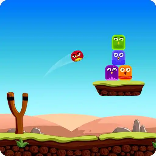 Free play online Slingshot Knockdown Bird  APK
