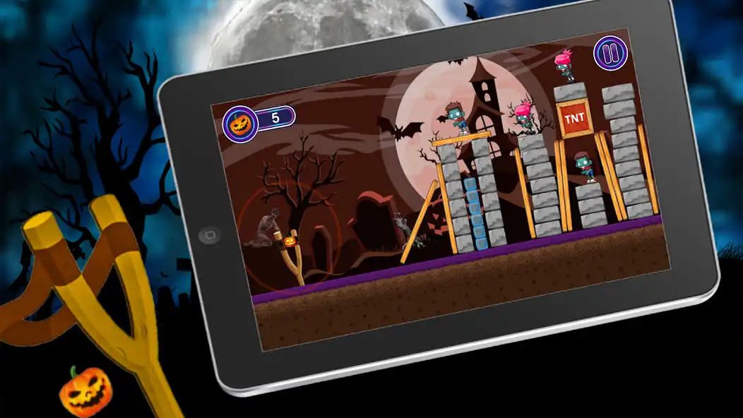 Play Slingshot Zombies  and enjoy Slingshot Zombies with UptoPlay