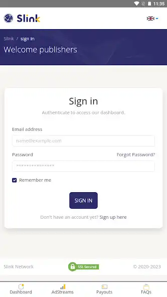 Play Slink Network  and enjoy Slink Network with UptoPlay