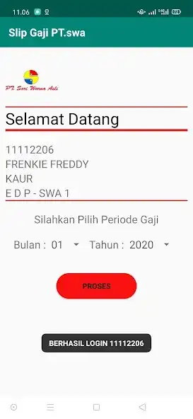Play Slip Gaji Karyawan as an online game Slip Gaji Karyawan with UptoPlay