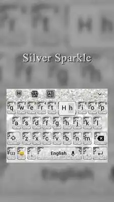 Play Sliver Sparkle Keyboard Theme