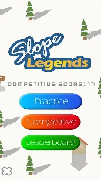 Play Slope Legends as an online game Slope Legends with UptoPlay