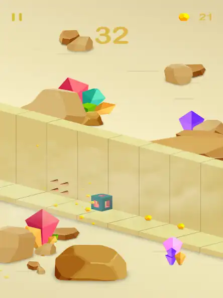 Play Slop Motion Cube Runner  and enjoy Slop Motion Cube Runner with UptoPlay