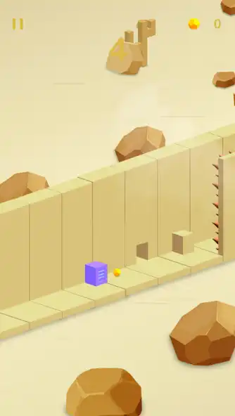 Play Slop Motion Cube Runner as an online game Slop Motion Cube Runner with UptoPlay