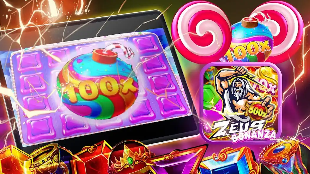 Play Slot Bonanza Party Scatter as an online game Slot Bonanza Party Scatter with UptoPlay