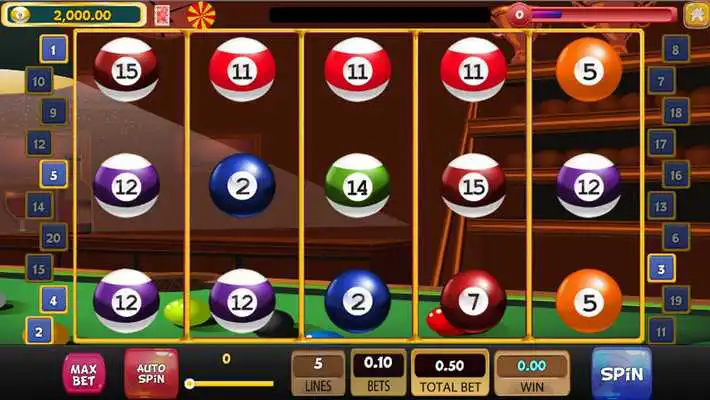 Play Slot Machine 8 Balls Free Spin