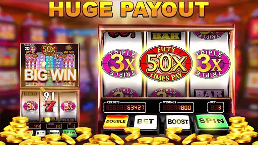 Play Slot Machine: Triple Fifty Pay as an online game Slot Machine: Triple Fifty Pay with UptoPlay