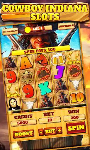 Play Slot Machine: Wild West  and enjoy Slot Machine: Wild West with UptoPlay
