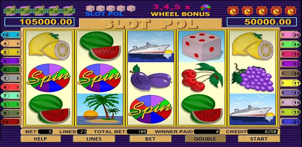 Play Slot Pol Spin  and enjoy Slot Pol Spin with UptoPlay