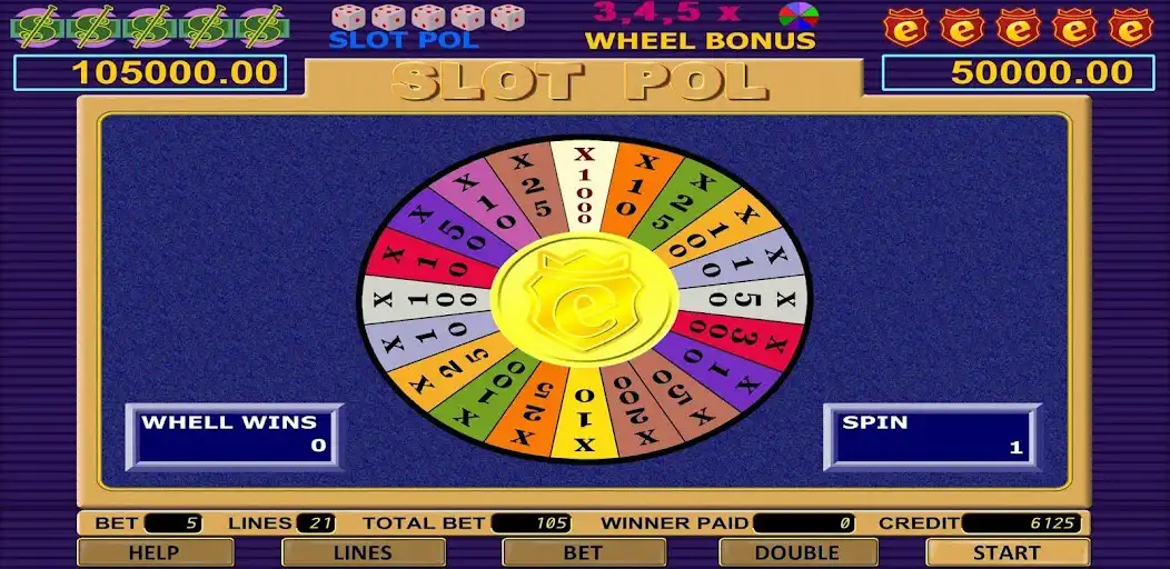 Play Slot Pol Spin as an online game Slot Pol Spin with UptoPlay