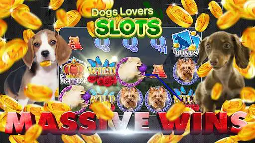 Play Slots - Dogs Lovers as an online game Slots - Dogs Lovers with UptoPlay