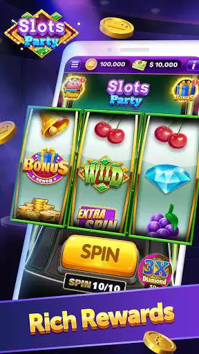 Play Slots Party  and enjoy Slots Party with UptoPlay