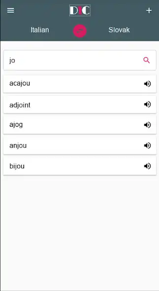 Play Slovak - Italian Dictionary  translator (Dic1) as an online game Slovak - Italian Dictionary  translator (Dic1) with UptoPlay
