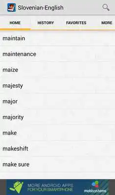 Play Slovenian<>English Dictionary