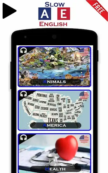 Play Slow American English  and enjoy Slow American English with UptoPlay