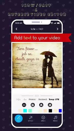 Play Slow/Fast Motion & Reverse Video Editor as an online game Slow/Fast Motion & Reverse Video Editor with UptoPlay