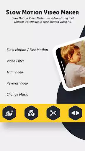 Play Slow Fast Motion Video Maker  and enjoy Slow Fast Motion Video Maker with UptoPlay