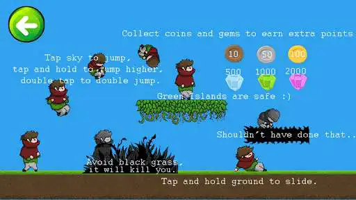 Play Slow Island Run as an online game Slow Island Run with UptoPlay