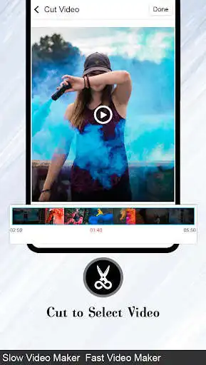 Play Slow Motion : Fast Motion Video Editor as an online game Slow Motion : Fast Motion Video Editor with UptoPlay
