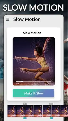 Play Slow motion video maker: Create Slow-mo fast video as an online game Slow motion video maker: Create Slow-mo fast video with UptoPlay