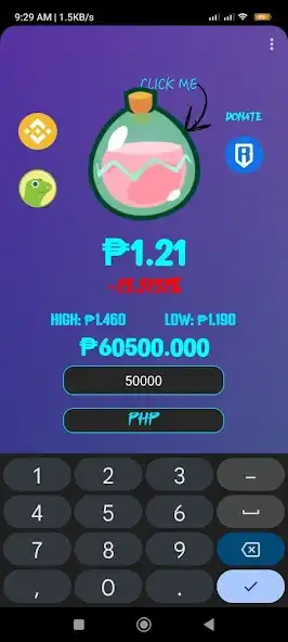 Play SLP Price Tracker as an online game SLP Price Tracker with UptoPlay