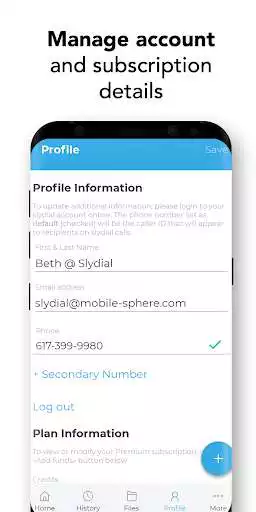 Play Slydial - Voice Messaging