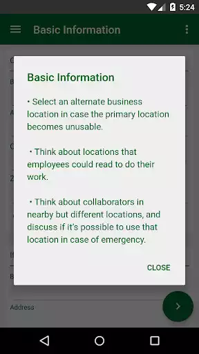 Play Small Business Disaster Plan