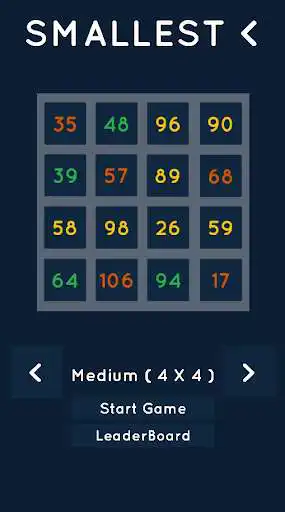 Play Smallest < as an online game Smallest < with UptoPlay