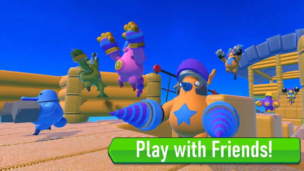 Play Small Guys: Stumble, Fall  Up as an online game Small Guys: Stumble, Fall  Up with UptoPlay