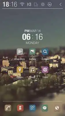 Play Small village Atom Theme