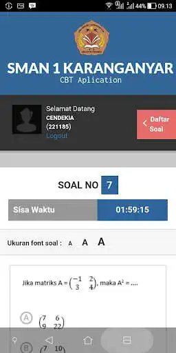 Play SMANSAKA CBT as an online game SMANSAKA CBT with UptoPlay
