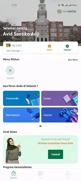 Play SMARIFDA - SMA Maarif Pandaan as an online game SMARIFDA - SMA Maarif Pandaan with UptoPlay