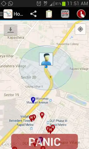 Play Smart24x7-Personal Safety App as an online game Smart24x7-Personal Safety App with UptoPlay