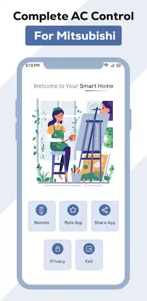 Play Smart AC Remote for Mitsubishi  and enjoy Smart AC Remote for Mitsubishi with UptoPlay