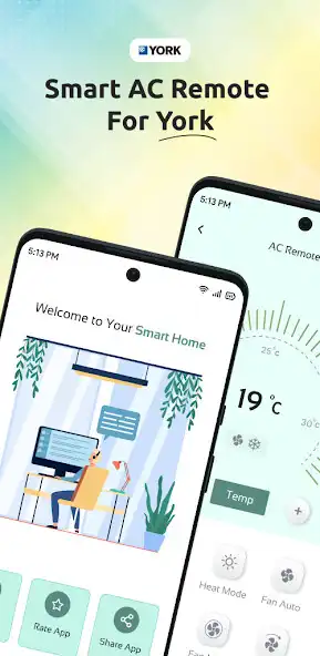Play Smart AC Remote for York as an online game Smart AC Remote for York with UptoPlay