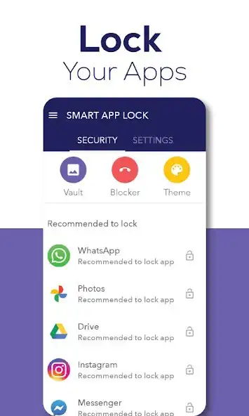 Play Smart  AppLock & Fingerprint as an online game Smart  AppLock & Fingerprint with UptoPlay