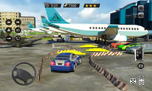 Play Smart Car Driving School 3D: Airport Parking Mania as an online game Smart Car Driving School 3D: Airport Parking Mania with UptoPlay