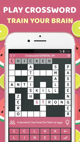 Play Smart Crossword English Puzzle  and enjoy Smart Crossword English Puzzle with UptoPlay