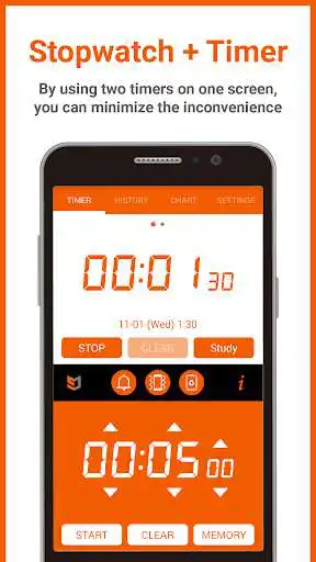 Play SmartDongSchool Timer: Stopwatch & Countdown Timer  and enjoy SmartDongSchool Timer: Stopwatch & Countdown Timer with UptoPlay