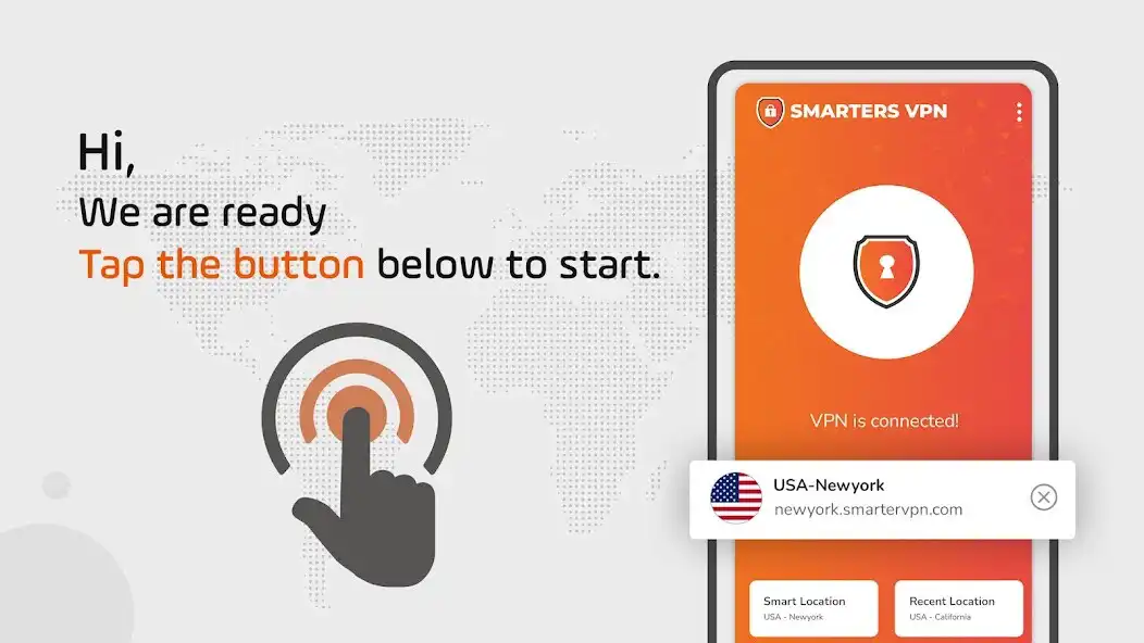 Play SmartersVPN - VPN Client  and enjoy SmartersVPN - VPN Client with UptoPlay