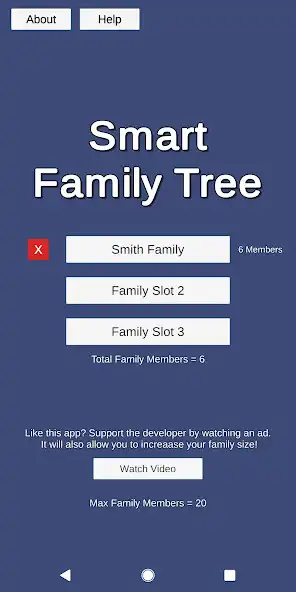 Play Smart Family Tree  and enjoy Smart Family Tree with UptoPlay