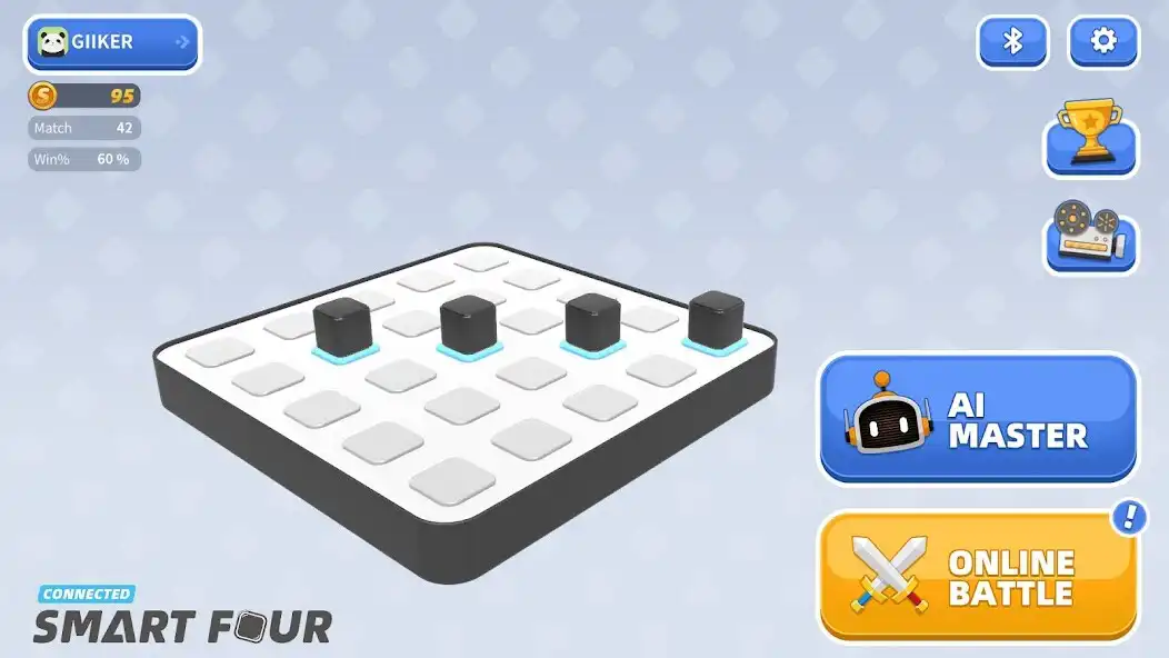 Play Smart Four - by GiiKER  and enjoy Smart Four - by GiiKER with UptoPlay