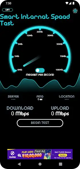Play Smart Internet Speed Test  and enjoy Smart Internet Speed Test with UptoPlay