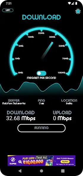 Play Smart Internet Speed Test as an online game Smart Internet Speed Test with UptoPlay